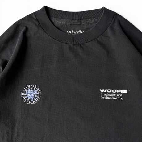 SAYHELLO × Woofie / Pigment The Stroke L/S Tee
