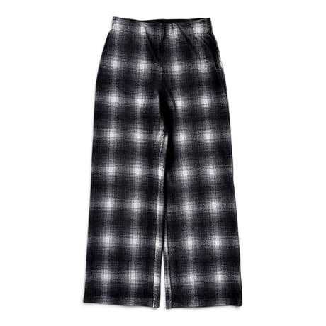 PHEENY / Ombre Check Stretch Corduroy wide Pants