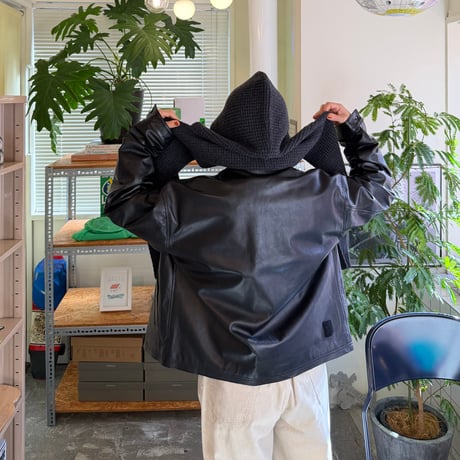 COMFORTABLE REASON /  Wool Hood Scarf