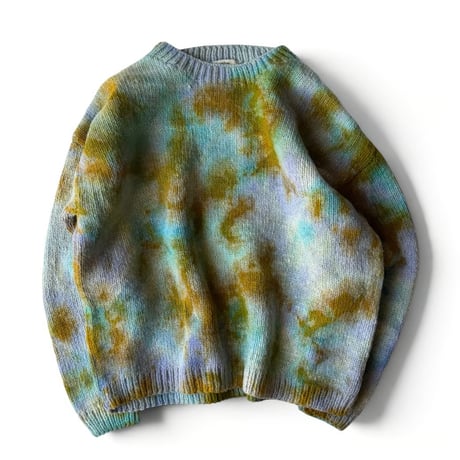 MacMahon Knitting Mills / Crew Neck Knit-Tiedye