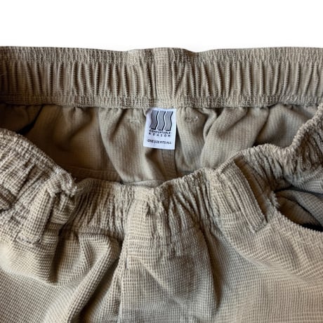 COMFORTABLE REASON / Grid Cord Slacks