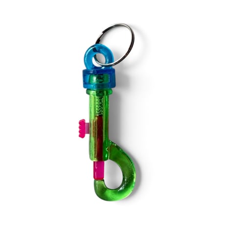 DEAD STOCK ACCESSORIES / 80s PLASTIC KEY RING