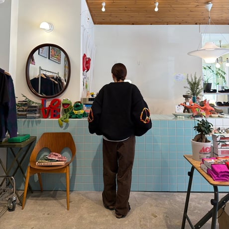 MacMahon Knitting Mills / Crew Neck Knit-Peace