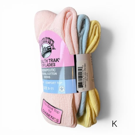THE RAILROAD SOCK / Therapeutic Crew_(3pair) Candy Colors