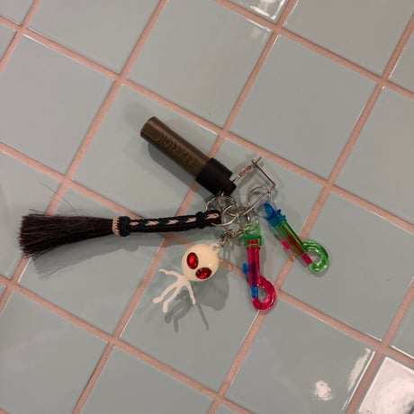DEAD STOCK ACCESSORIES / 80s PLASTIC KEY RING