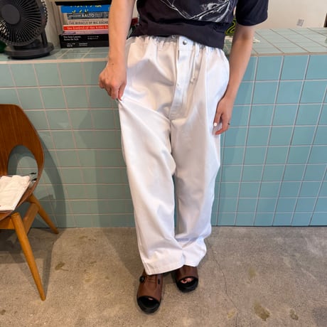 oddment / Big Painter Pants RAW WHITE