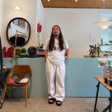 oddment / Big Painter Pants RAW WHITE