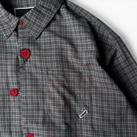 PHINGERIN / FLOATING HEART SHIRT CHECK