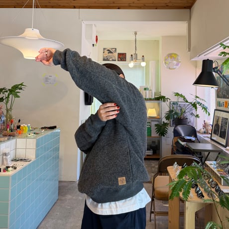 SAYHELLO / Trip Wool Harf-Zip