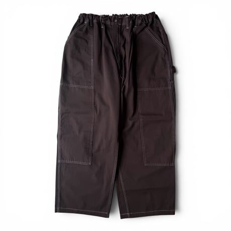 oddment / Big Painter Double Knee Pnats Dyed BROWN