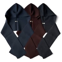 COMFORTABLE REASON /  Wool Hood Scarf