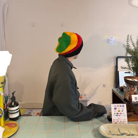 Lakhays / RASTA WOOL KNIT HAT