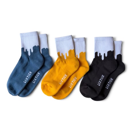 LIXTICK / DRIP SOCKS 3PACK REV 8.5