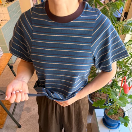 PHEENY / Multi Border Baby Tee