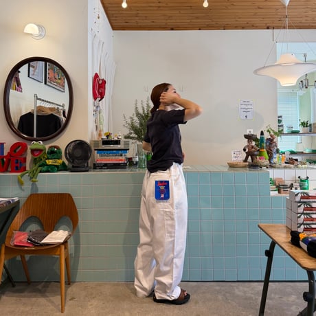 oddment / Big Painter Pants RAW WHITE