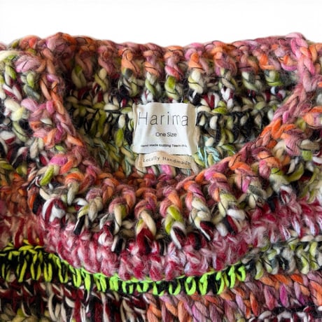 HARIMA / Hand Knit Crew Sweater
