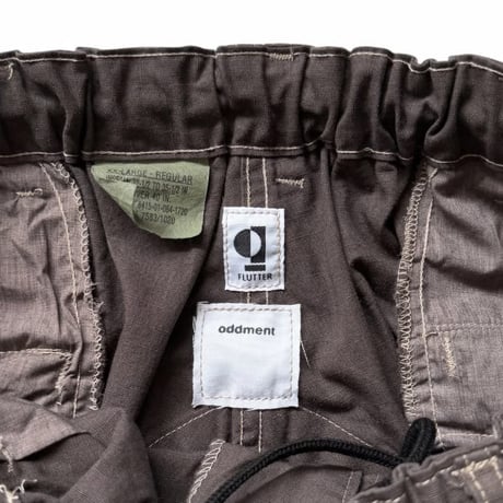 FLUTTER Exclusive by oddment/ CUSTOM BDU 6 POCKET PANTS (Super short)
