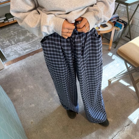 FLUTTER / FLANNEL 6P CARGO PANTS