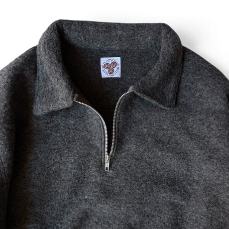 SAYHELLO / Trip Wool Harf-Zip