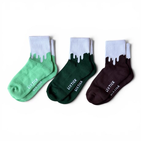 LIXTICK / DRIP SOCKS 3PACK 7.5