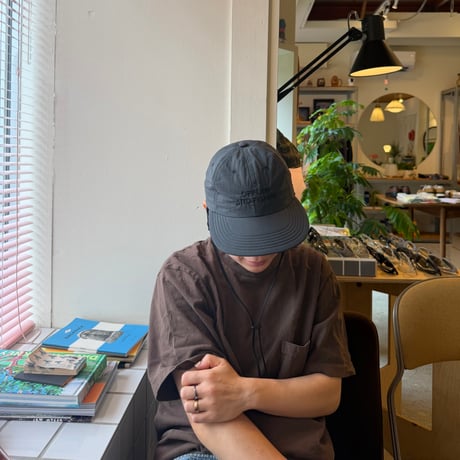 garbage / SOFT BRIM 6 PANEL CAP w/ CHIN STRAP (OFFLINE)