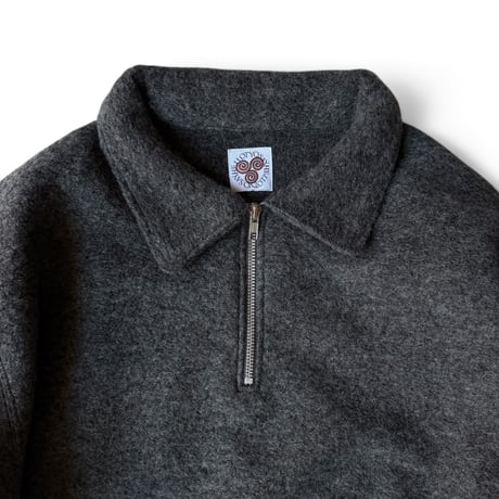 SAYHELLO / Trip Wool Harf-Zip