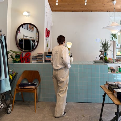 COMFORTABLE REASON / Grid Cord Slacks