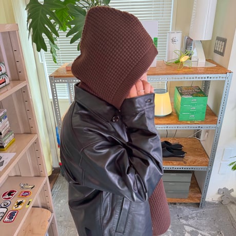 COMFORTABLE REASON /  Wool Hood Scarf