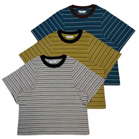 PHEENY / Multi Border Baby Tee
