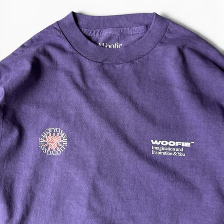 SAYHELLO × Woofie / Pigment The Stroke L/S Tee