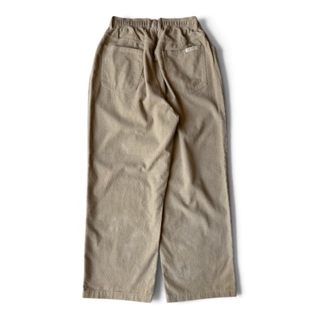 COMFORTABLE REASON / Grid Cord Slacks