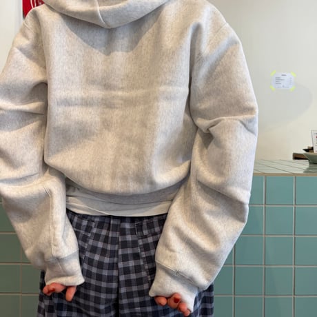 PHEENY / Athletic fleece Zip-up Hoodie