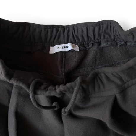 PHEENY / Athletic fleece Tucked Wide Pants