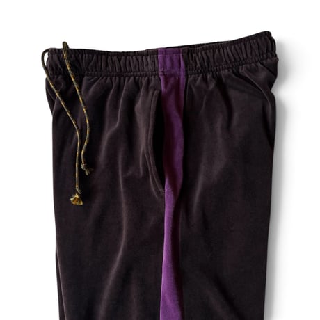 PHEENY / Cotton Velour Side Stripe Pants