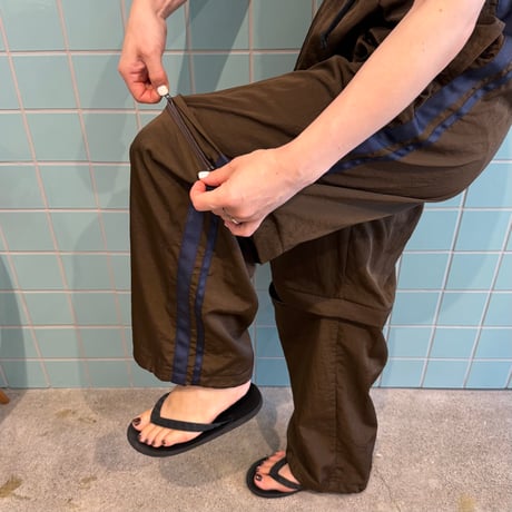 PHEENY / Nylon Vazzero Convertible Wide-Leg Pants