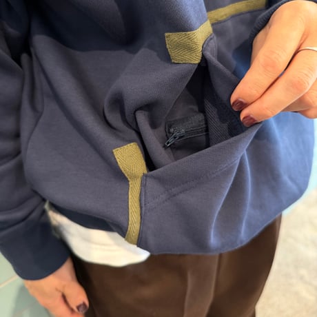 PHINGERIN / QUARTER ZIP SWEATSHIRT