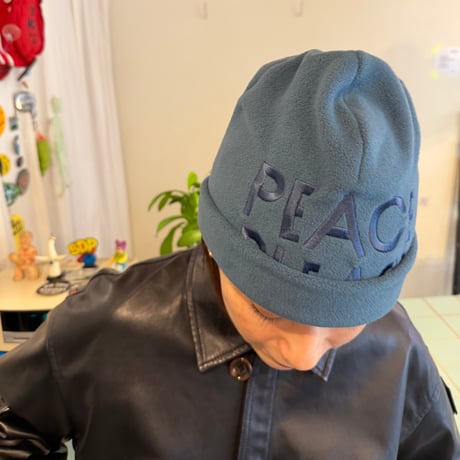 garbage / FLEECE BEANIE（PEACE PLEASE）