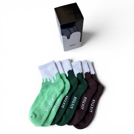 LIXTICK / DRIP SOCKS 3PACK 7.5