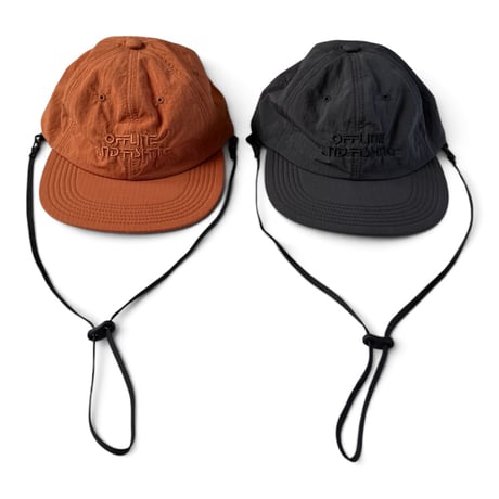 garbage / SOFT BRIM 6 PANEL CAP w/ CHIN STRAP (OFFLINE)