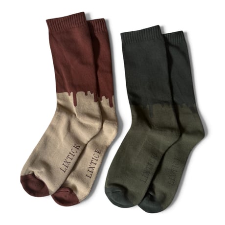 LIXTICK / DRIP SOCKS 2PACK (HI)