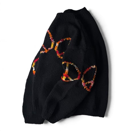 MacMahon Knitting Mills / Crew Neck Knit-Peace