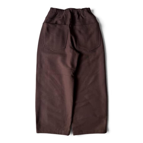 PHEENY / Athletic fleece Tucked Wide Pants