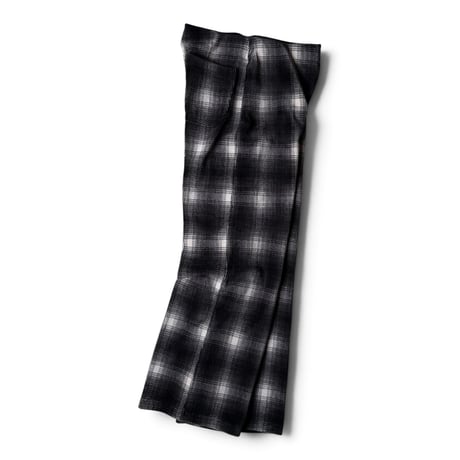 PHEENY / Ombre Check Stretch Corduroy wide Pants