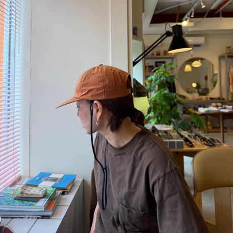 garbage / SOFT BRIM 6 PANEL CAP w/ CHIN STRAP (OFFLINE)