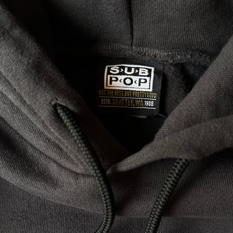 SUB POP / HOODED SWEAT SHIRT "NO COMMENT"