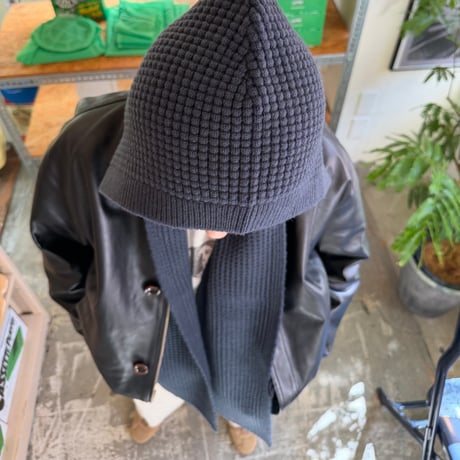 COMFORTABLE REASON /  Wool Hood Scarf