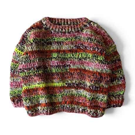 HARIMA / Hand Knit Crew Sweater