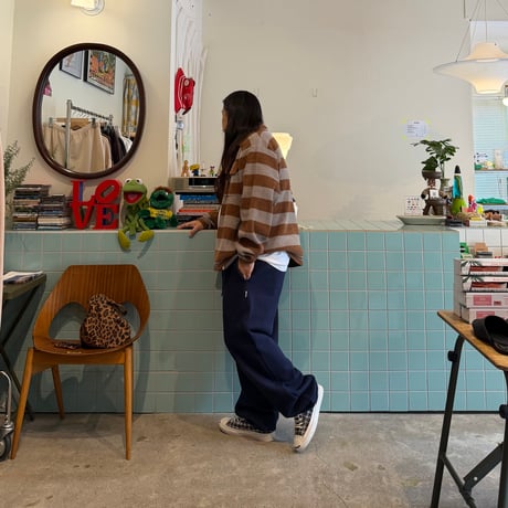 PHINGERIN / CORDY KNIT JACKET STRIPE