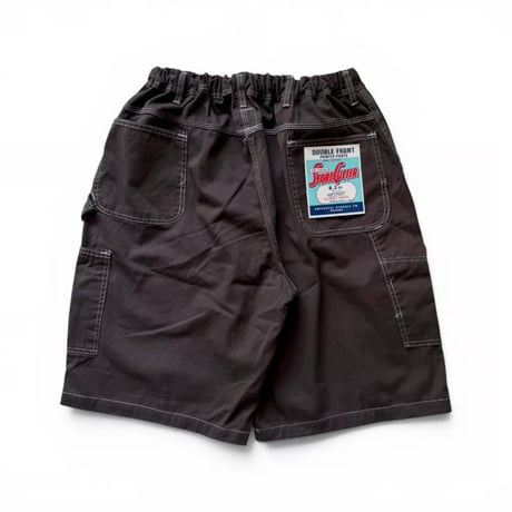 oddment / Big Painter Short "Dyed BROWN"