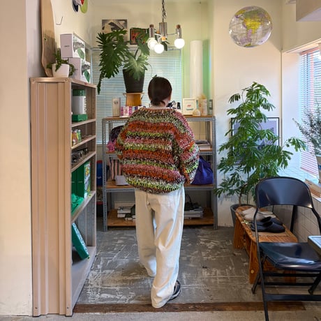 HARIMA / Hand Knit Crew Sweater
